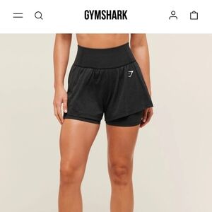 Gymshark Women's Vital 2-1 Shorts black
